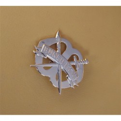 Barett-Embleme oder Barett-Abzeichen aus Metall, maßgefertigt