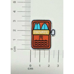 Glow-in-dark, reflective & metalice geweven badges, op maat gemaakt