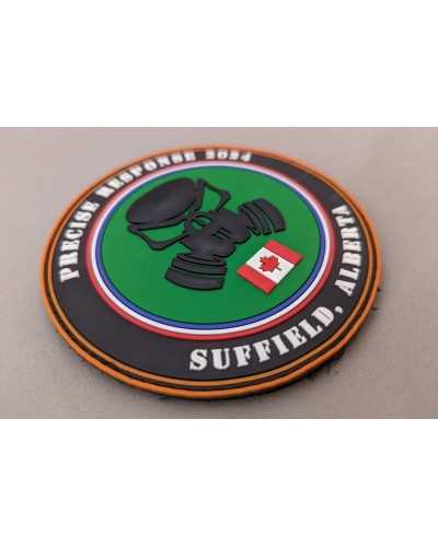 Rubber/PVC badges, custom made