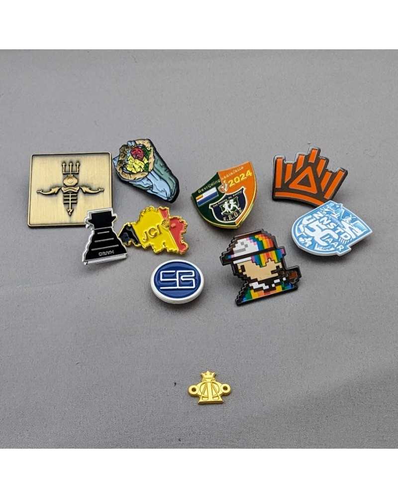 100% custom-made, top quality metal pins