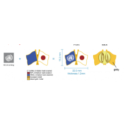 Emaillierte Anstecknadeln mit Länderflaggen – Klein in der Größe, große Wirkung