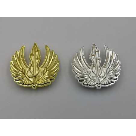 Barett-Embleme oder Barett-Abzeichen aus Metall, maßgefertigt