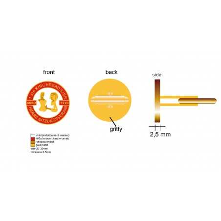 Maatwerk Manchetknopen met Uw Logo en Tekst