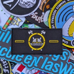 Gestickte Aufnäher mit...