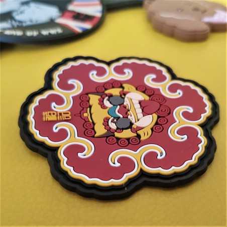 custom PVC rubber badges